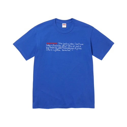 Supreme Joke Tee 'Royal'