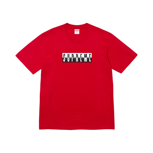 Supreme Split Tee 'Red'