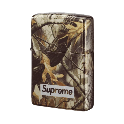 Supreme x Camo Logo Zippo 'Realtree Hardwoods Camo'