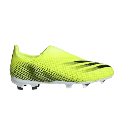 adidas X Ghosted.3 Laceless FG J 'Solar Yellow'