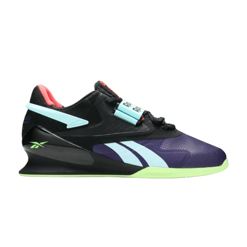 Reebok Legacy Lifter 2 Black Neon Mint