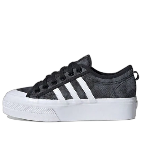 adidas Nizza Platform 'Black Grey White' (Women's)