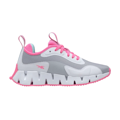 Reebok Zig Dynamica J 'Cold Grey Electro Pink'