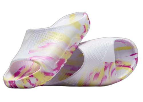 Jordan Post Slide White Laser Fuchsia Light Laser Orange (GS)