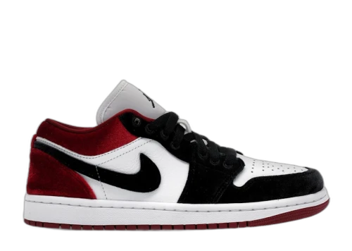 Jordan 1 Low SE Velvet Black Toe (Women's)
