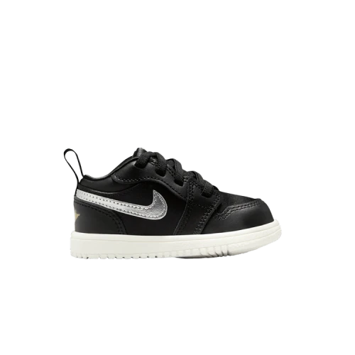 Jordan 1 Low ALT SE Black Sail Metallic Gold Metallic Silver (TD)