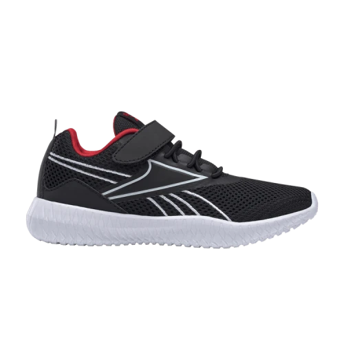 Reebok Flexagon Energy Velcro J 'Black Vector Red'