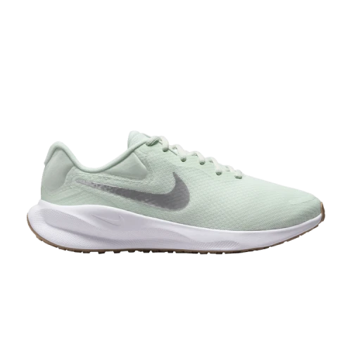 Nike Revolution 7 Wide 'Barely Green Metallic Silver' (Women's)