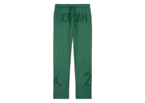 Jordan x Nina Chanel Abney Fleece Pants Green Stone