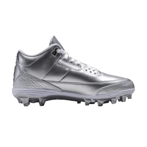 Jordan 3 Mid Retro TD Metallic Silver