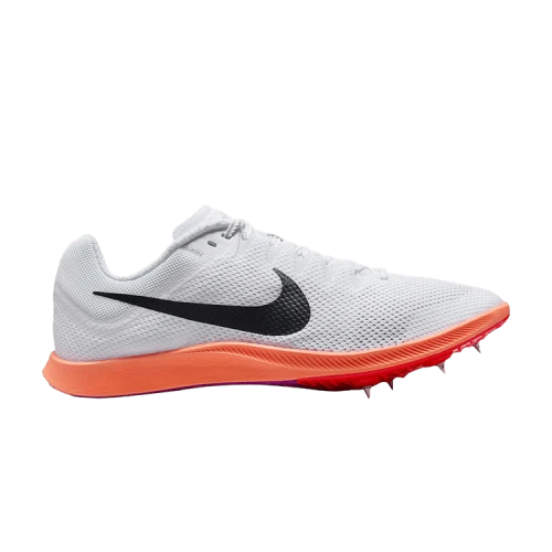Nike Zoom Rival Distance White Bright Crimson