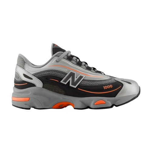 New Balance 1000 Big Kid 'Silver Metallic Tangerine Heat'