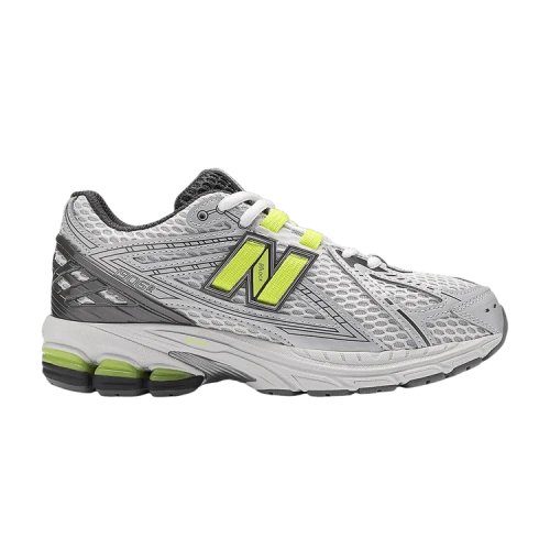 New Balance 1906 Big Kid 'White Metallic Silver Lime'