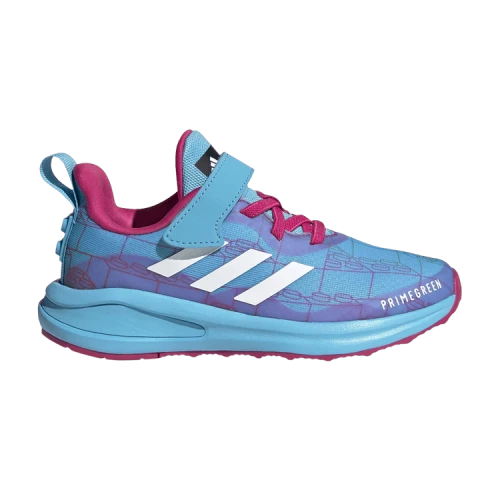 LEGO x FortaRun X Elastic Lace J 'Bright Cyan Bricks'