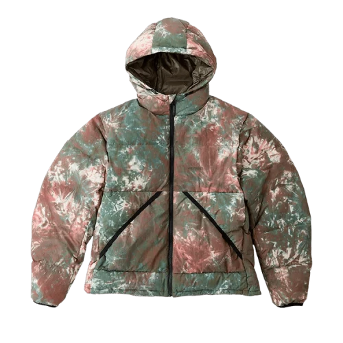 Gramicci Down Puffer Hooded Jacket 'Tie Dye'