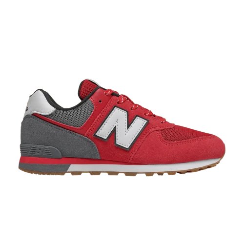 (GS) New Balance 574 'Sport Pack - Team Red'