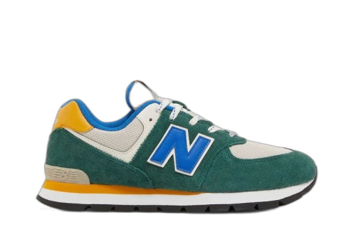 New Balance 574 Nightwatch Green Cobalt GS