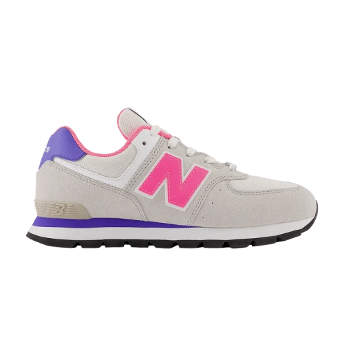 New Balance 574 Summer Fog Neon Pink GS