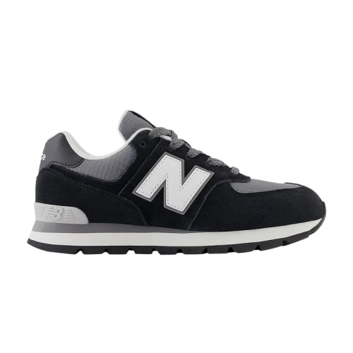 (GS) New Balance 574 Shoes 'Black White'