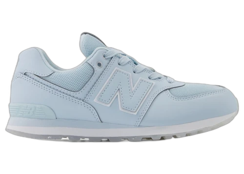 New Balance 574 Lace Frosted Glass Silver Metalic (GS)
