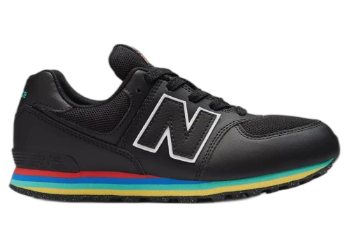 New Balance 574 Black Multi (GS)