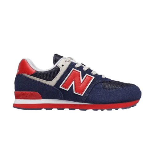 New Balance 574 Little Kid 'Navy Red'