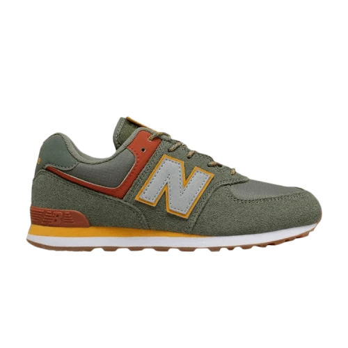 New Balance 574 Big Kid 'Slate Green'
