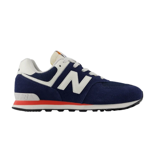 New Balance 574 NB Navy Blast Red (GS)