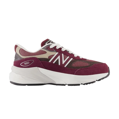 New Balance FuelCell 990v6 Burgundy Black Coffee (GS)