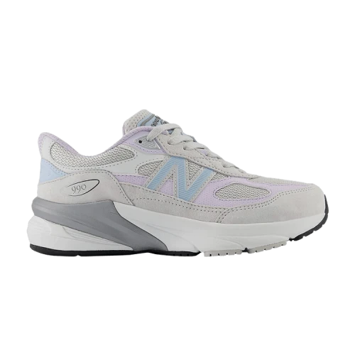 New Balance 990v6 Grey Matter Bright Lavender (GS)