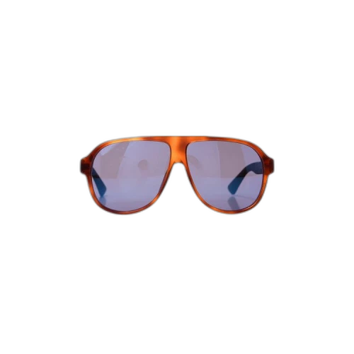 Gucci D Frame Acetate Sunglasses 'Brown'