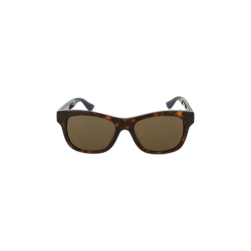 Gucci Web Stripe Tortoiseshell Sunglasses 'Brown'