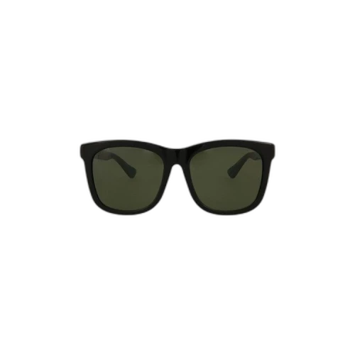 Gucci Square Acetate Sunglasses 'Black'
