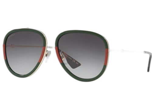 Gucci Aviator Sunglasses Gold Green (GG0062S-003-57)