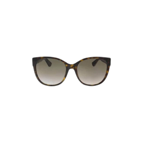 Gucci Square Rectangle Sunglasses 'Brown'