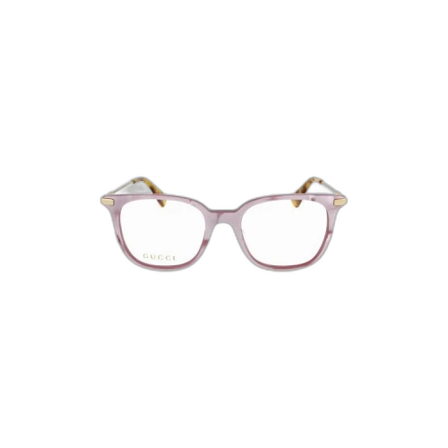 Gucci Square Frame Acetate Sunglasses 'Pink'