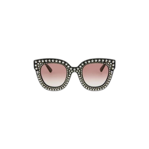 Gucci Cat Eye Sunglasses 'Shiny Black'