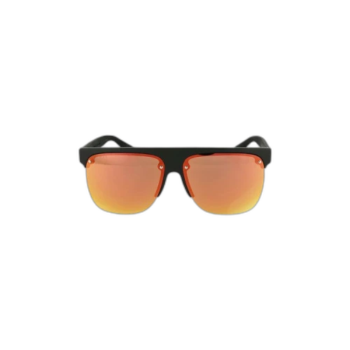 Gucci Square Rectangle Sunglasses 'Black'