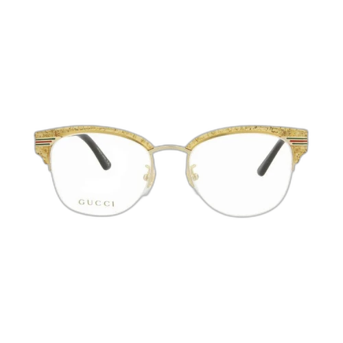 Gucci Round Optical Glasses 'Havana/Gold/Transparent'