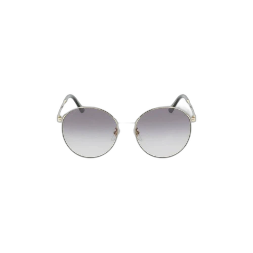 Gucci Round Frame Sunglasses 'Metallic Gold'