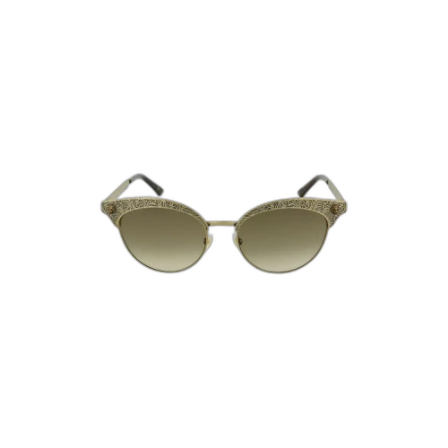 Gucci Round Oval Sunglasses 'Gold'