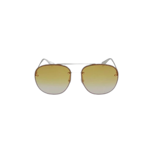 Gucci Aviator Frame Metal Sunglasses 'Multicolor'