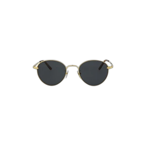 Gucci Round Titanium Sunglasses 'Metallic Gold'