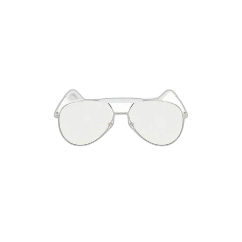 Gucci Aviator Style Metal Sunglasses 'Metallic Silver'