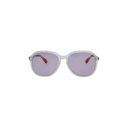 Gucci Round Acetate Sunglasses 'Violet/Purple'