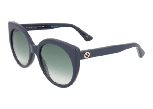 Gucci Cat Eye Sunglasses Blue/Grey (GG0325S-30002854-008)