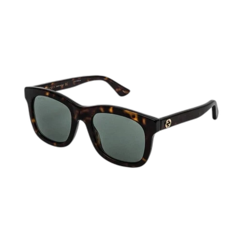 Gucci Square Sunglasses 'Havana/Green'
