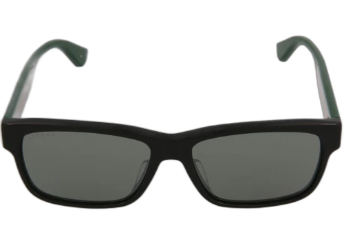 Gucci Square-Frame Acetate Sunglasses Black/Multicolor/Silver (GG0340SA-30002871-001)