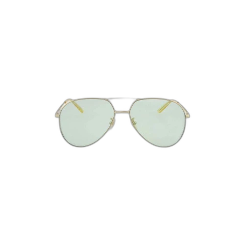 Gucci Aviator Sunglasses 'Gold/Green'