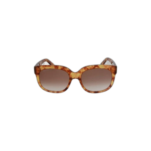 Gucci Square Frame Acetate Sunglasses 'Brown'